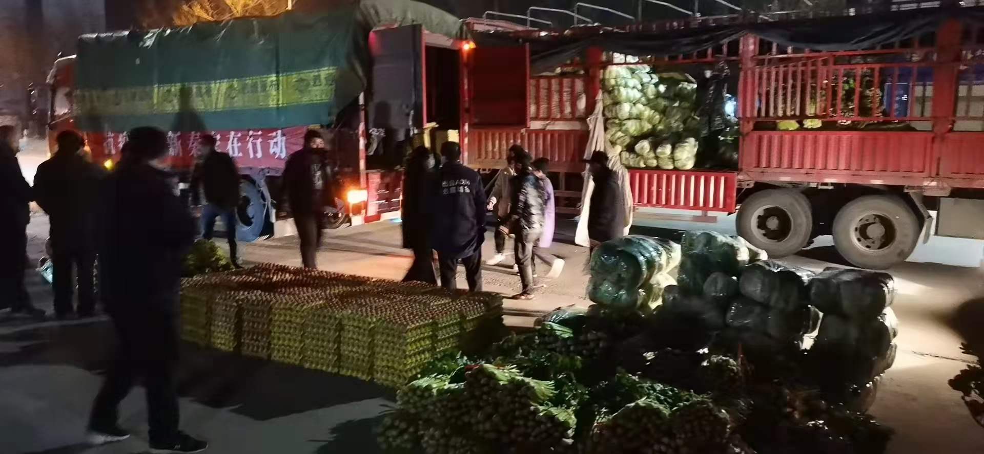 感謝黨和政府對我公司送來新鮮蔬菜,愿,國無恙,山河永固,加油,西安! 感謝黨和政府對我公司送來新鮮蔬菜,愿,國無恙,山河永固,加油,西安!